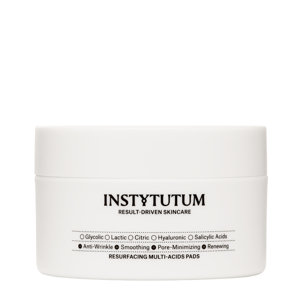 INSTYTUTUM New Resurfacing Multi-Acids Pads 60 pads - Пілінг-пади з кислотами для глибокого оновлення шкіри INSTYTUTUM New Resurfacing Multi-Acids Pads 60 pads - Пілінг-пади з кислотами для глибокого оновлення шкіри